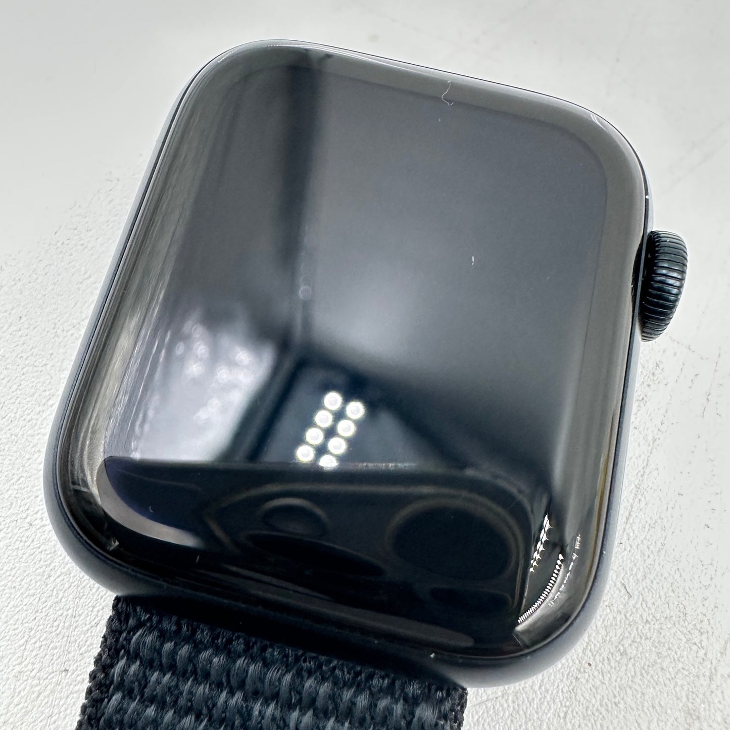 GPS Only Apple Watch SE 2nd Gen 40MM Midnight Aluminum Blue Nylon Band
