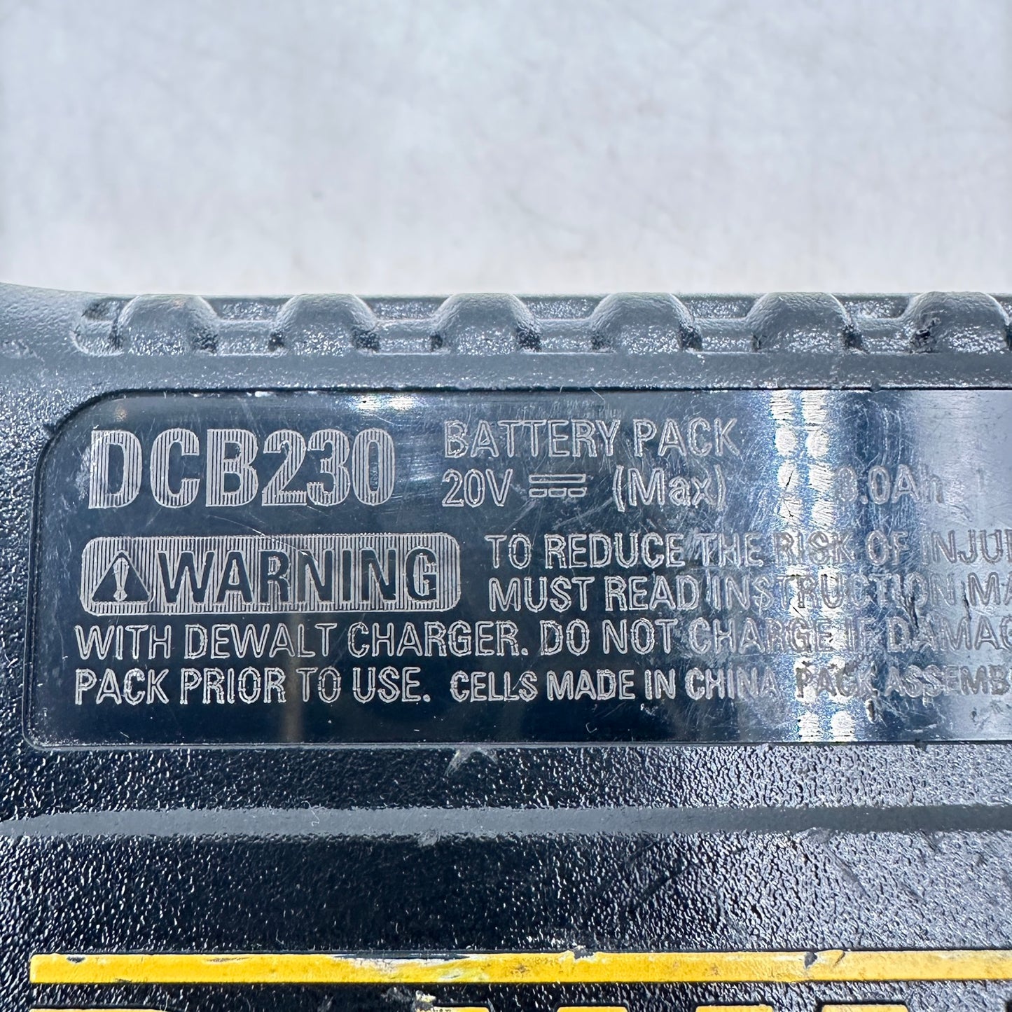DeWalt DCB230 20V MAX Lithium-Ion Battery Pack