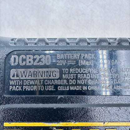DeWalt DCB230 20V MAX Lithium-Ion Battery Pack