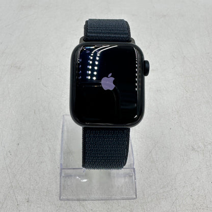 GPS Only Apple Watch SE 2nd Gen 40MM Midnight Aluminum Blue Nylon Band