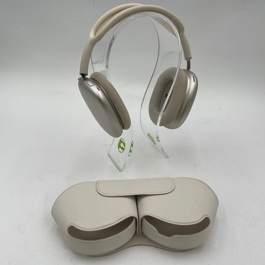Apple AirPods Max Wireless Over-Ear Headphones Starlight MWW53AM/A