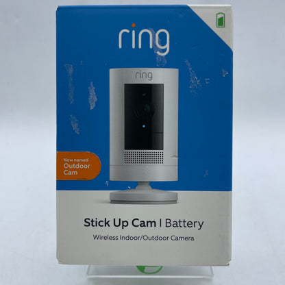 New Ring Stick Up Cam Wireless Indoor/Outdoor Camera B0C5QRZ47P