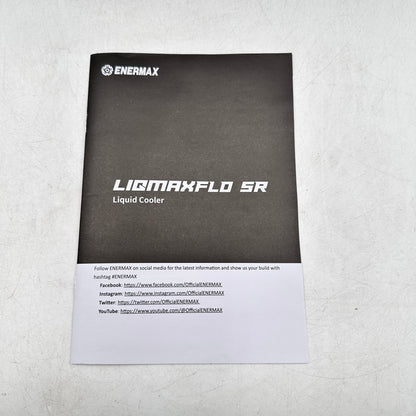 Enermax LIQMAXFLO SR CPU Liquid Cooler ELC-LMF360-SF