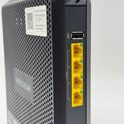 NETGEAR Nighthawk AC1900 WiFi Cable Modem Router Dual Band WiFi 5 C7000-1AZNAS
