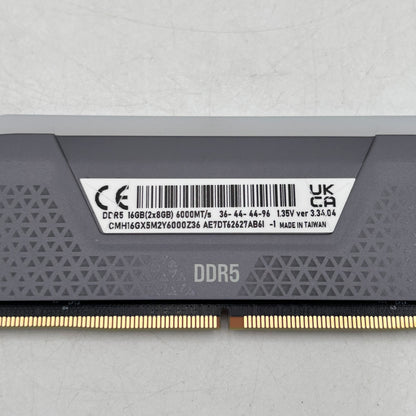 Corsair Vengeance 16GB (2x8GB) RAM DDR5 6000MHz CMH16GX5M2Y6000Z36