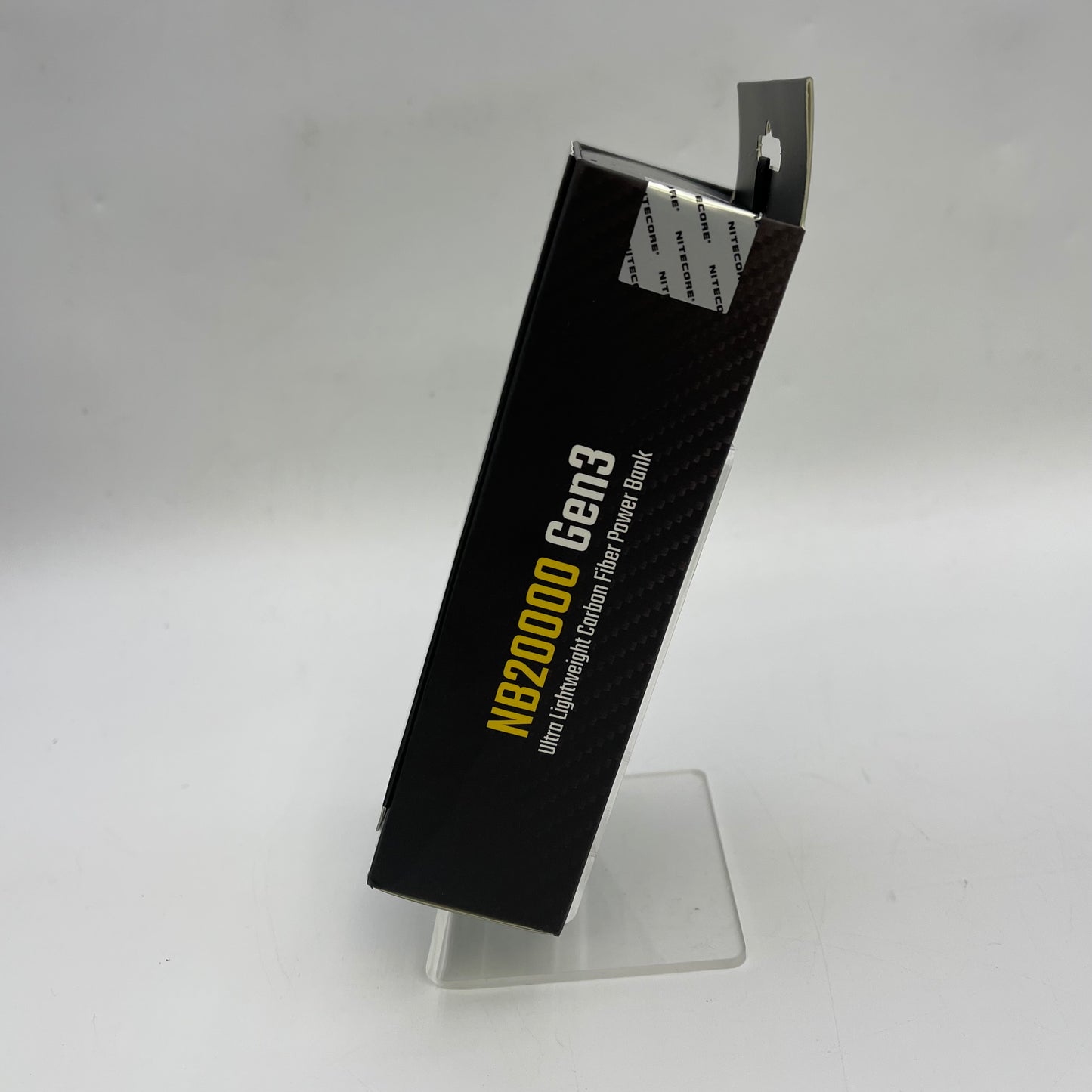 New Nitecore Ultra Lightweight Carbon Fiber Power Bank 20000mAh NB20000 GEN 3