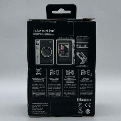 New Fujifilm Instax mini Evo Hybrid Instant Camera