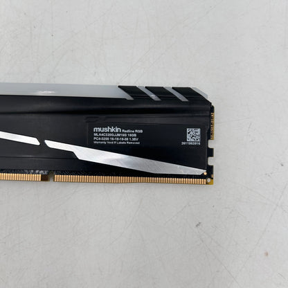 Mushkin Enhanced Redline RGB 64GB (4x16GB) RAM DDR4 3200MHz MLA4C320GJJM16G