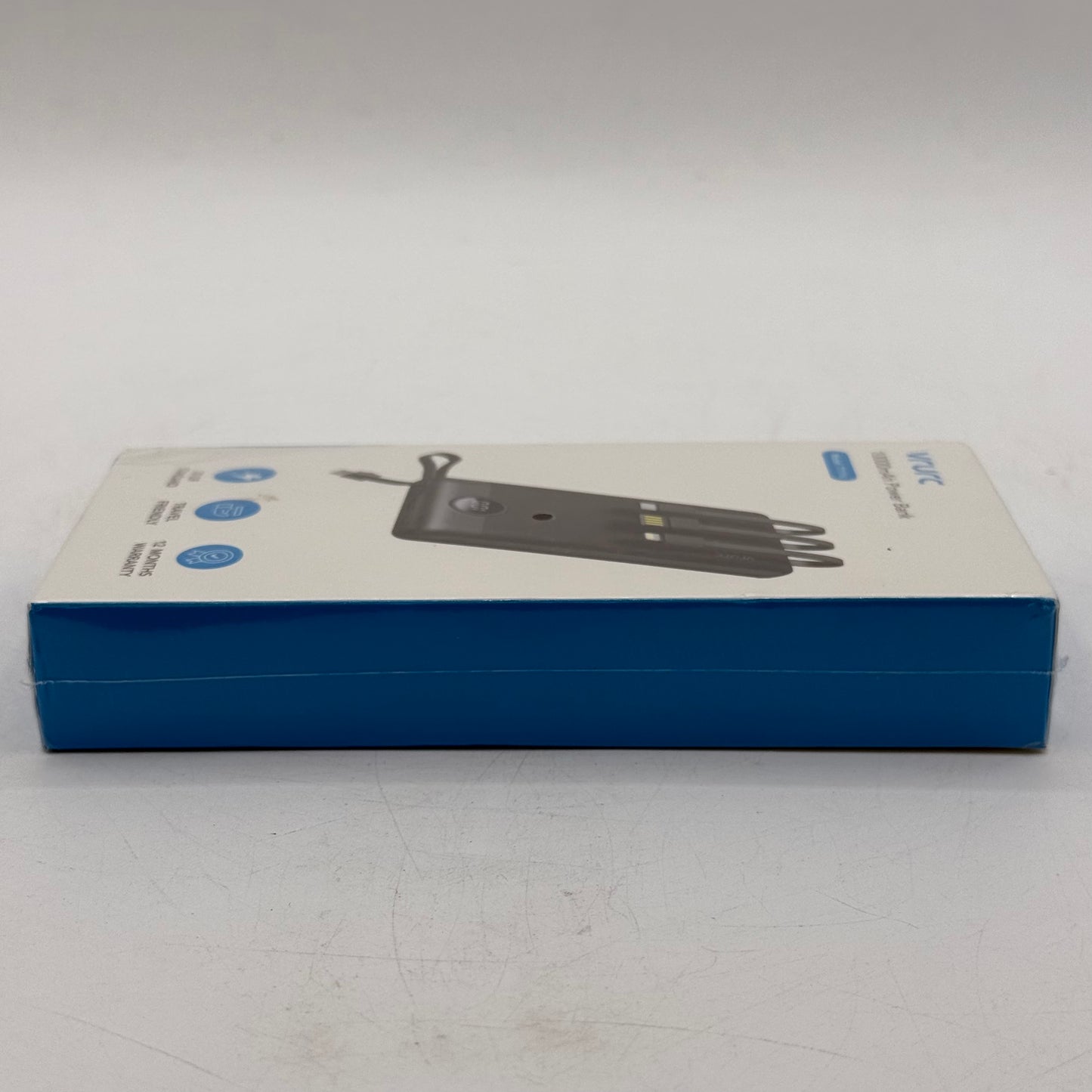 New Vrurc 1000mAh Power Bank 12W Portable Charger T1116 Black