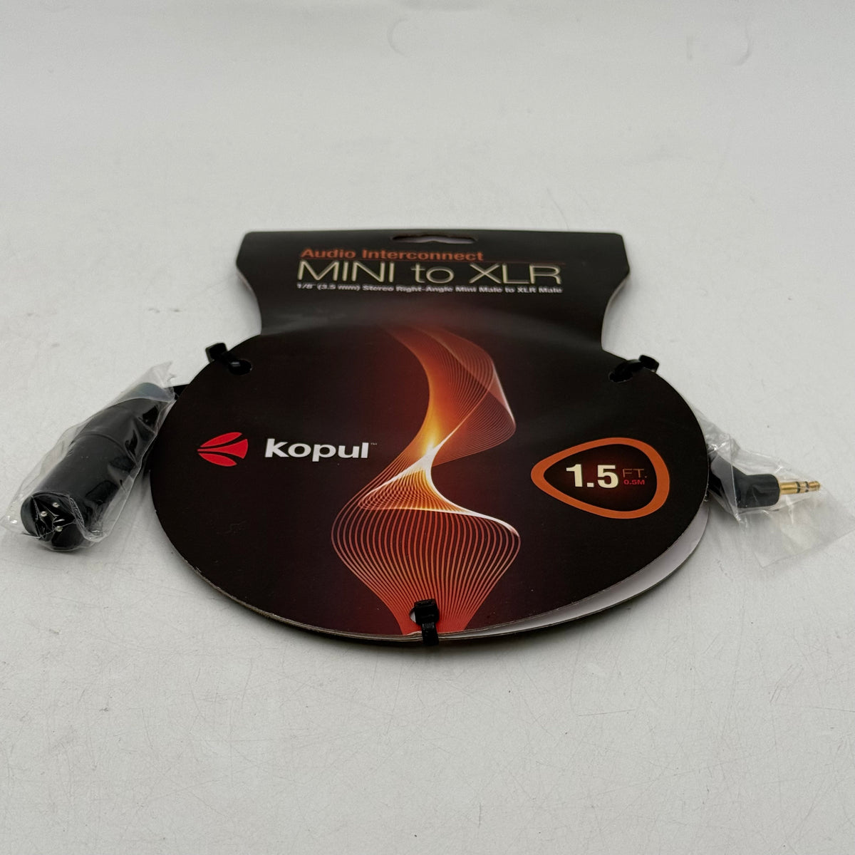 New Kopul Audio Interconnect 1/8" Mini To XLR Cable RSMXM-015 (1.5 ft.)