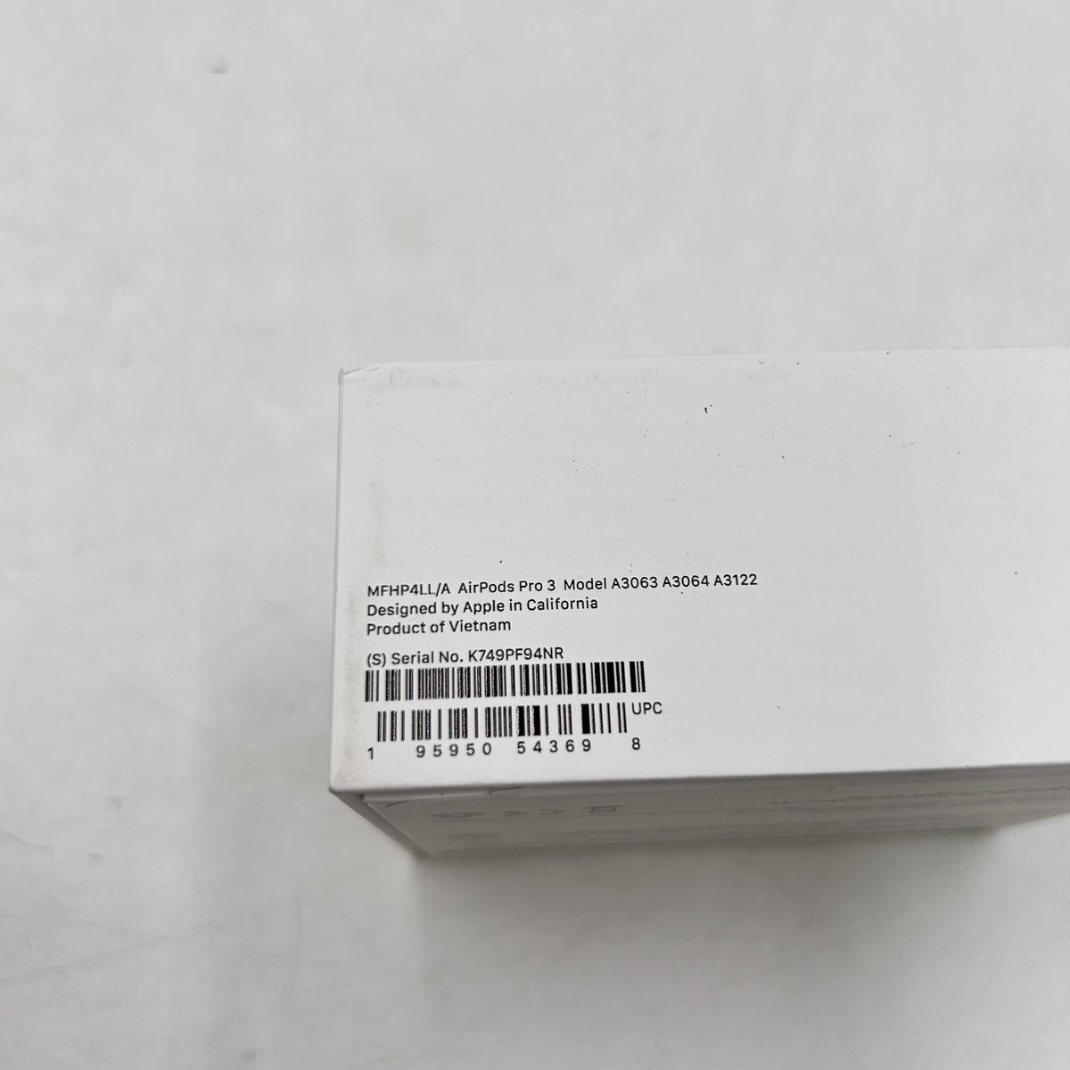 New Apple AirPods Pro 3rd Gen with MagSafe Charging Case MFHP4LL/A