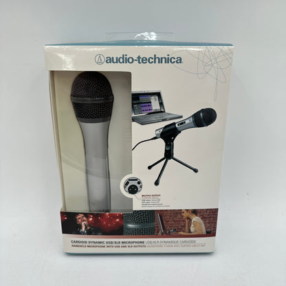 New audio-technica ATR2100-USB Cardioid Dynamic USB/XLR Microphone