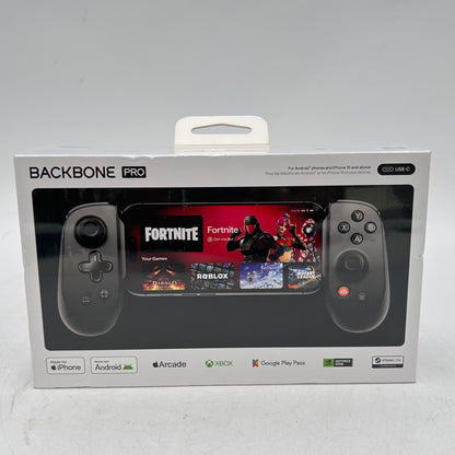 New Backbone Pro USB-C Mobile Game Controller BB-N1-B-R