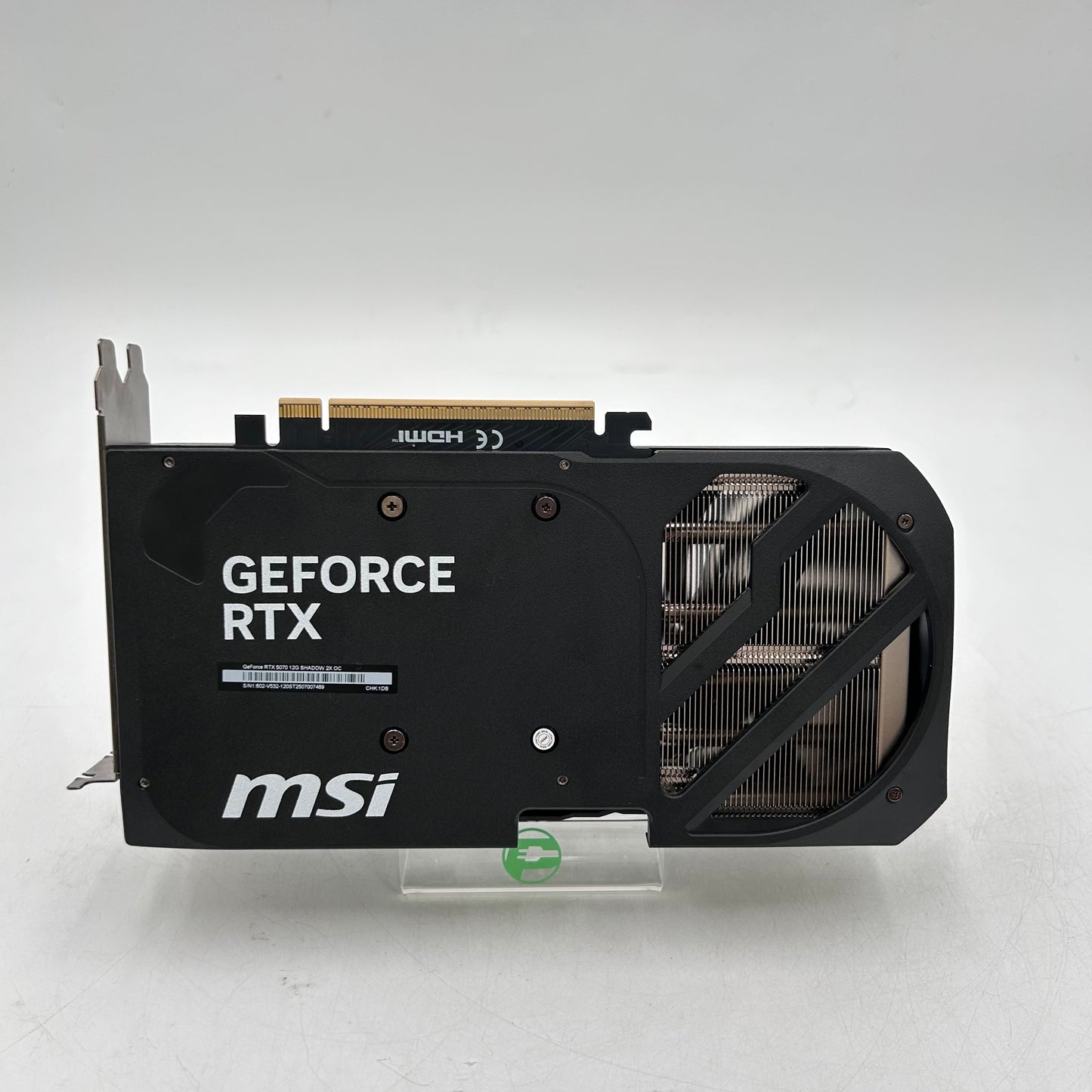 MSI GeForce RTX 5070 SHADOW 2X OC 12GB GDDR7 Graphics Card G5070-12S2C