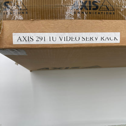 New Axis Communications IX-4712123678054 0267-004 291 1U VIDEO SERV RACK