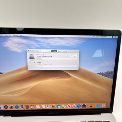 Broken 2017 Apple MacBook Pro 13.3" i5 2.3GHz 8GB RAM 128GB SSD Space Gray A1708 Read