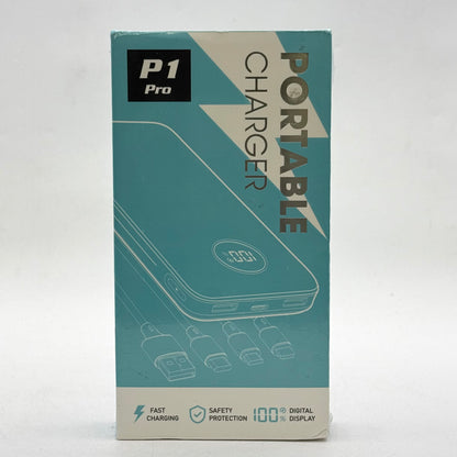 New P1 Pro 60000mAh 22.5W Portable Power Bank Black