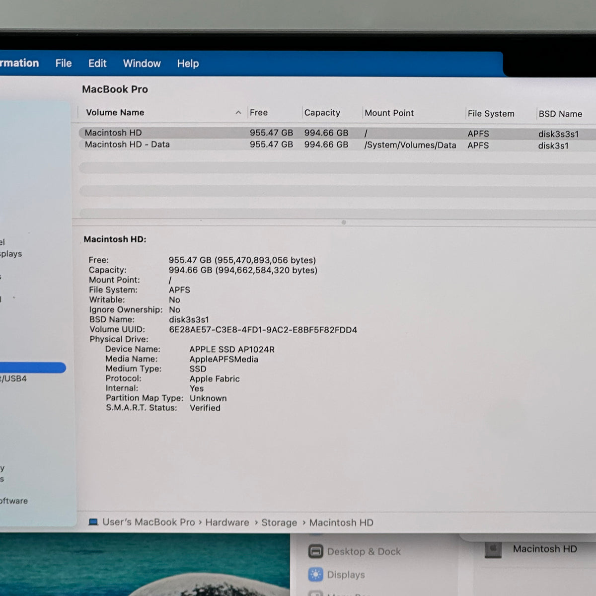 2021 Apple MacBook Pro 16" M1 Pro 16C GPU 3.2GHz 16GB RAM 1TB SSD A2485