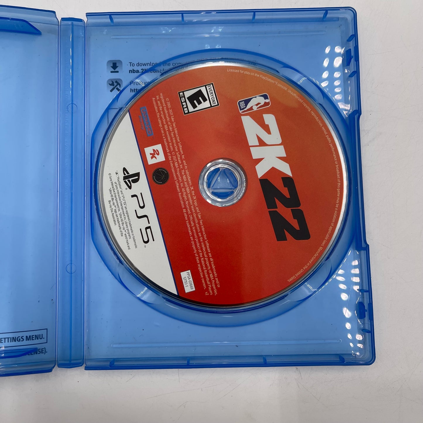 NBA 2K22 (PlayStation 5 PS5, 2021)