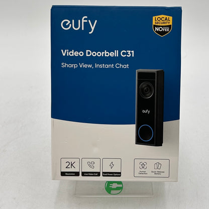 New Eufy Video Doorbell C31
