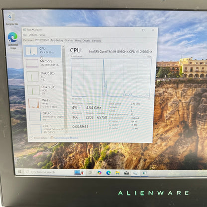 Alienware 15 R4 15.6" i9-8950HK 2.9GHz 32GB RAM 512GB SSD 1TB HDD GTX1080
