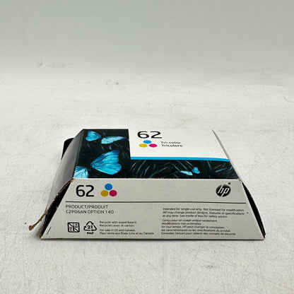 HP 62 Tri-color Ink Cartridge C2P06AN