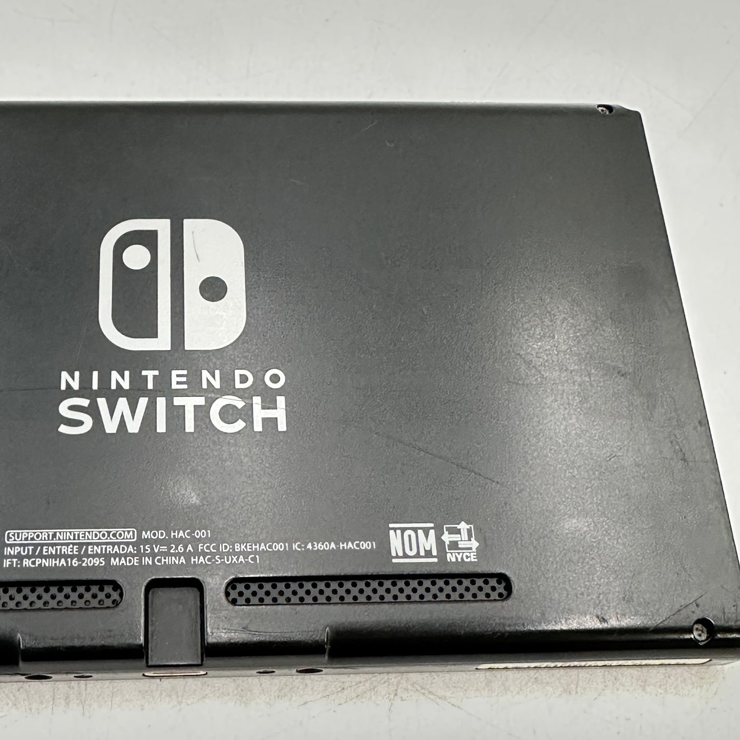 Nintendo Switch v1 Video Game Console Only HAC-001 Black Tablet Only
