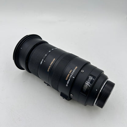Sigma Optical Stabilizer 50-500m f/4.5-6.3 For Nikon F Mount Auto & Manual Lens