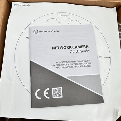 New Hanwha Vision XND-C8083RV Network Camera XND-C8083RV/VEX