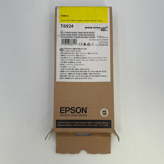 New Epson T6924 C13T692400 Yellow Ink Cartridge