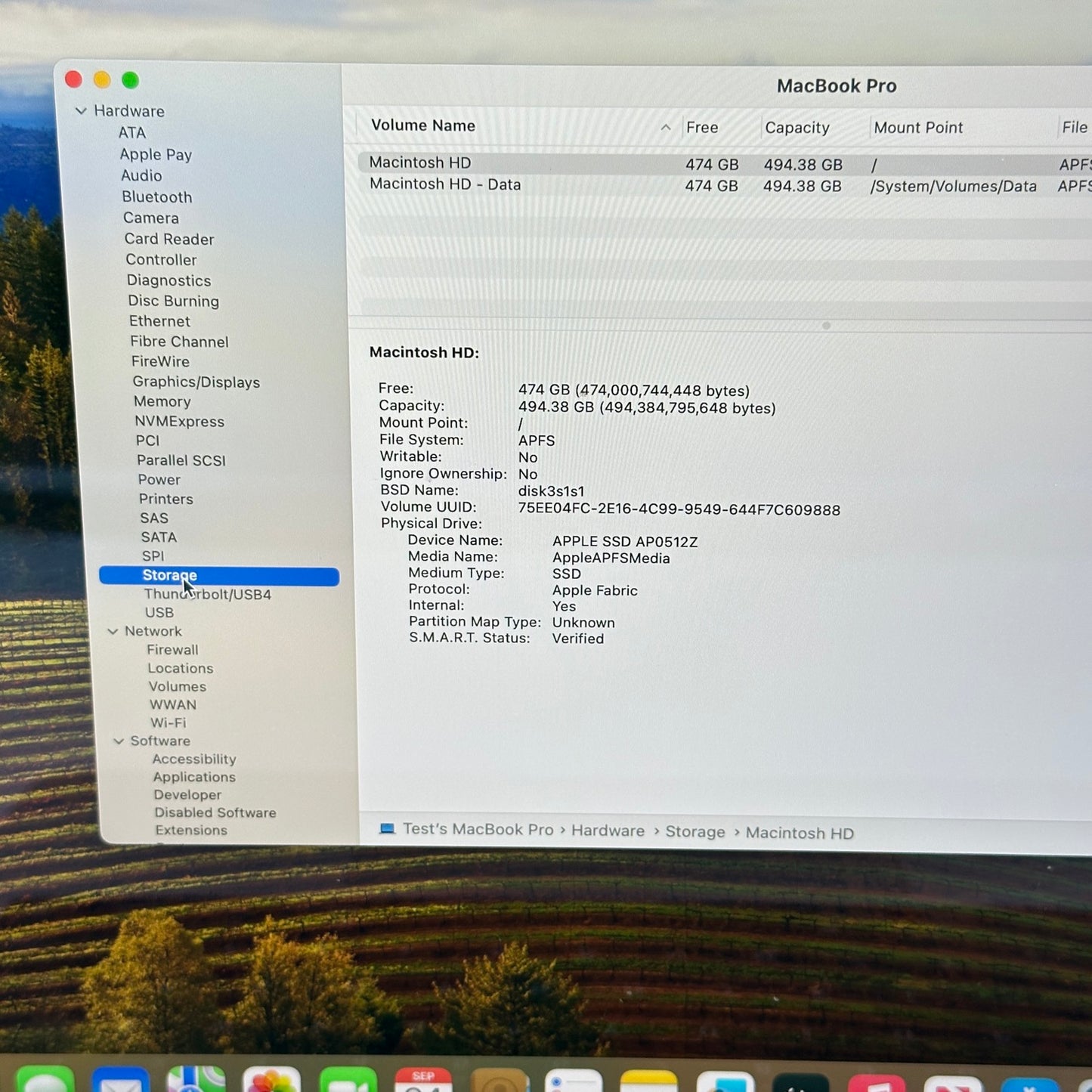 2023 Apple MacBook Pro 14" M3 10C GPU 4.0GHz 8GB RAM 512GB SSD MR7J3LL/A