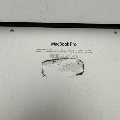 2015 Apple MacBook Pro 15.4" i7 2.2GHz 16GB RAM 256GB Flash Storage A1398 Cracked