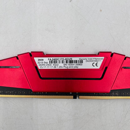 G.Skill Ripjaws V 8GB (2x4GB) RAM DDR4 2400MHz F4-2400C17D-8GVR