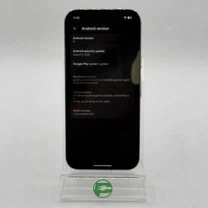 Factory Unlocked Google Pixel 10 Pro 128GB Porcelain G4QUR
