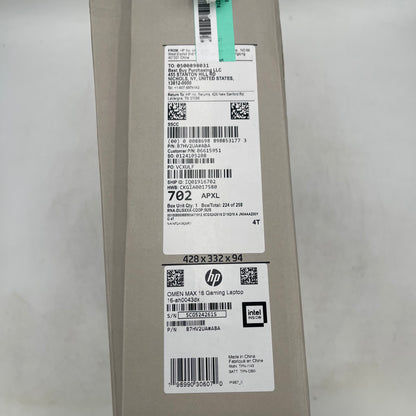 HP Omen Max 16 GAMING LAPTOP 16" Core Ultra 9 2.7GHz 32GB 2TB GeForce RTX 5080