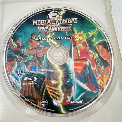 Mortal Kombat vs. DC Universe (Sony PlayStation 3 PS3, 2008) + Bonus BluRay Disc
