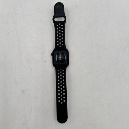 GPS Only Apple Watch SE 2nd Gen 40MM Midnight Aluminum Nike Sport Band MNT73LL/A