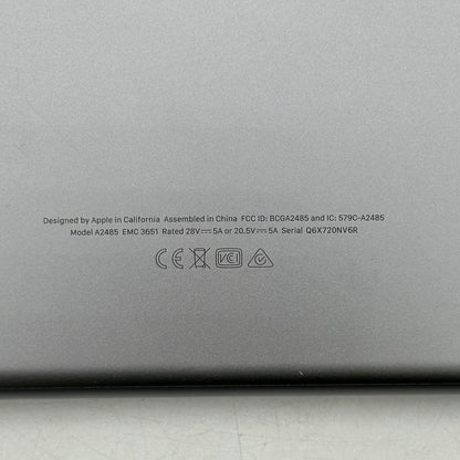 2021 Apple MacBook Pro 16" M1 Pro 16C GPU 3.2GHz 16GB RAM 512GB SSD A2485
