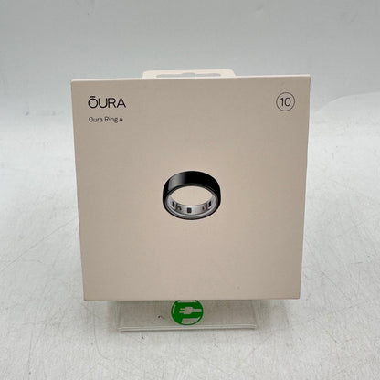 New Oura Ring 4 Size 10 Smart Ring/Activity Tracker JZ90-54144-10 Black