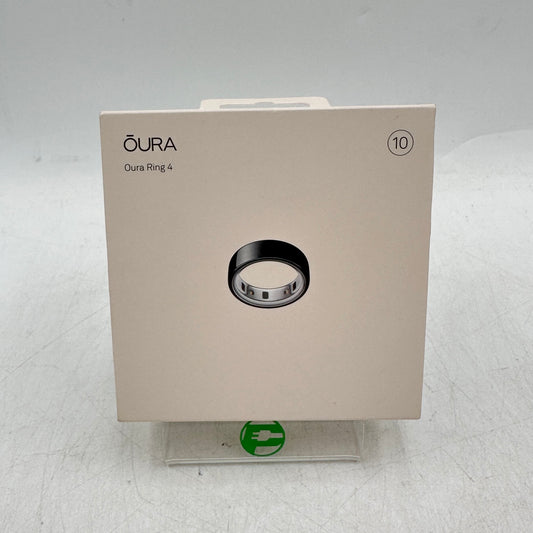 New Oura Ring 4 Size 10 Smart Ring/Activity Tracker JZ90-54144-10 Black