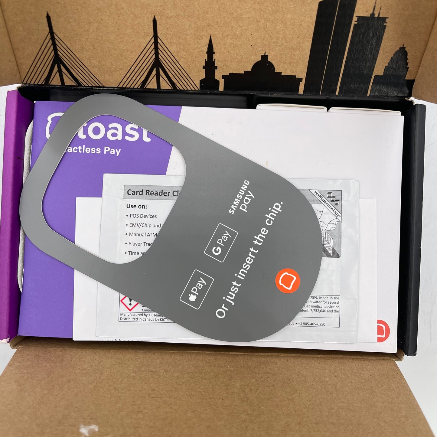 New Toast Tap TD200/TD200W Card Reader
