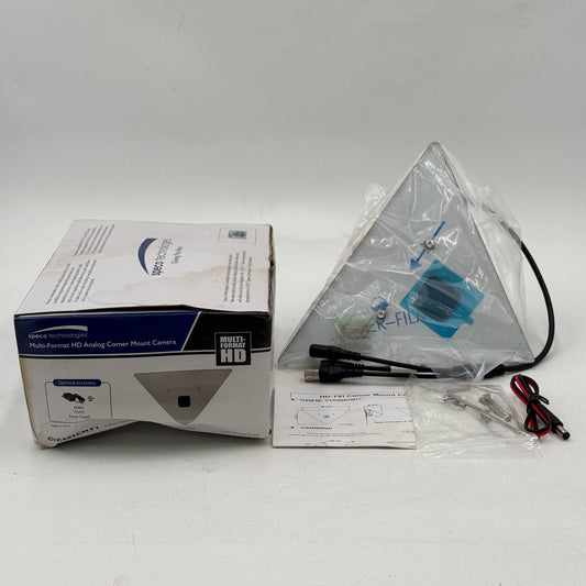 New Speco Technologies Multi-Format HD Analog Corner Mount Camera CVC605CMT1