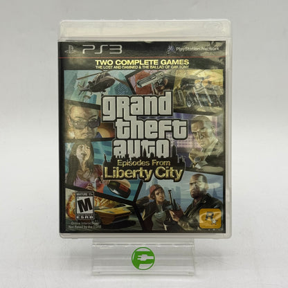 Grand Theft Auto: Episodes From Liberty City (Sony PlayStation 3 PS3, 2010)