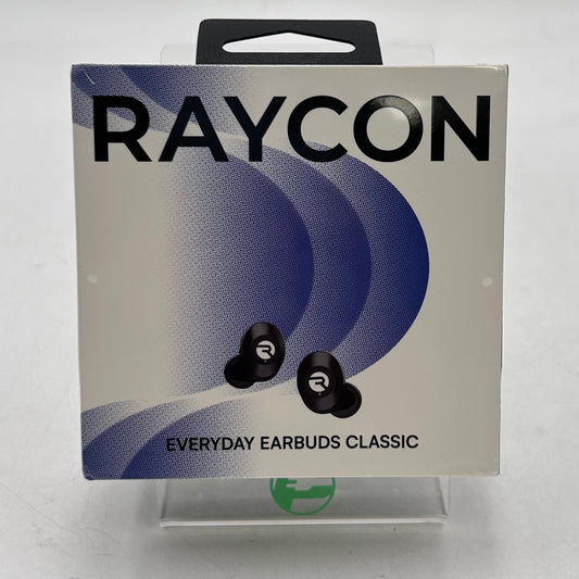 New Raycon Everyday Earbuds Classic ANC Wireless Earbuds Black RBE725