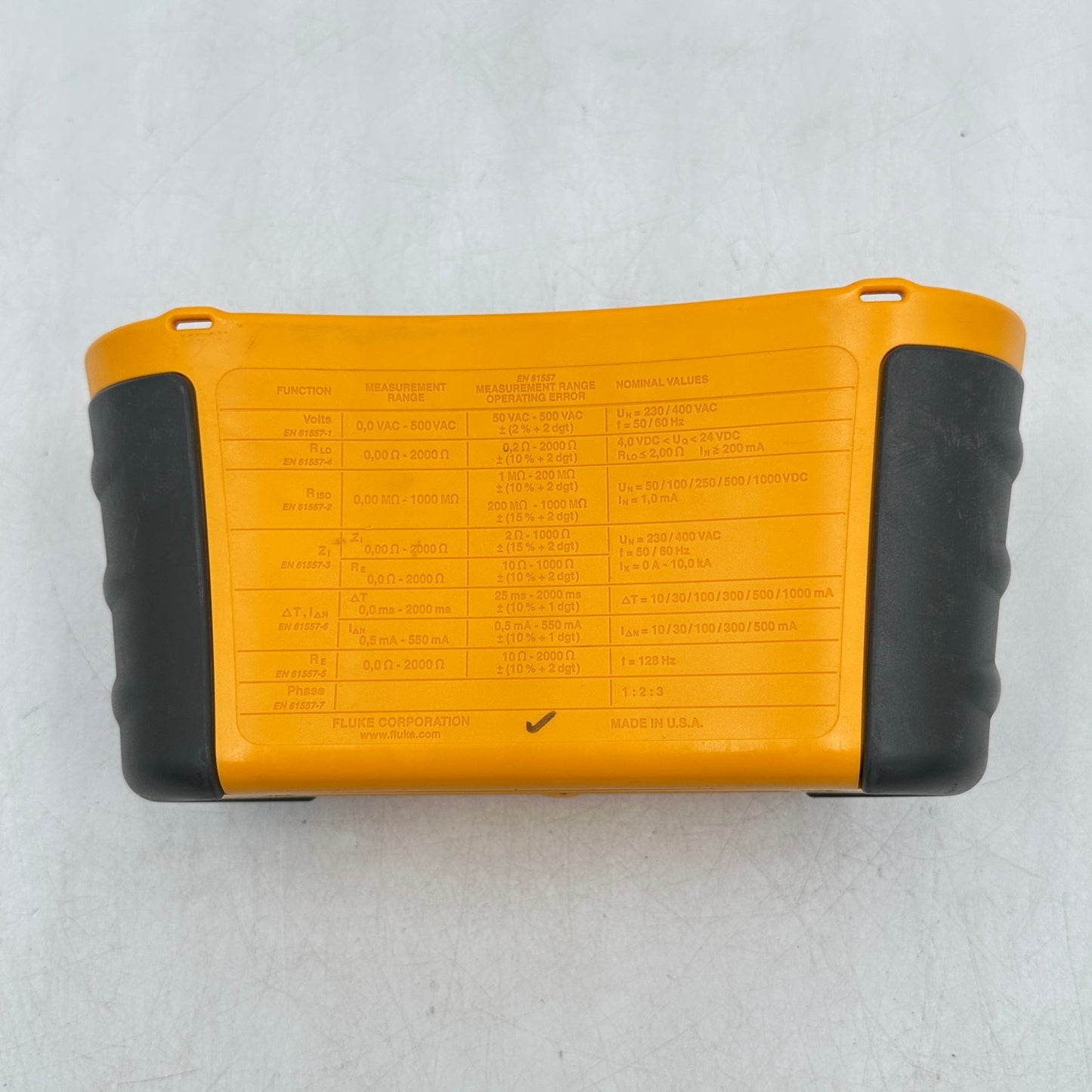 Fluke 1653B Multifunction Tester with Case