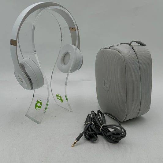 Beats Solo4 Wireless On-Ear Bluetooth Headphones White A3140