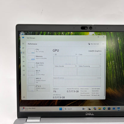 Dell Latitude 5450 14" Core Ultra 7 165U 1.7GHz 32GB RAM 512GB SSD