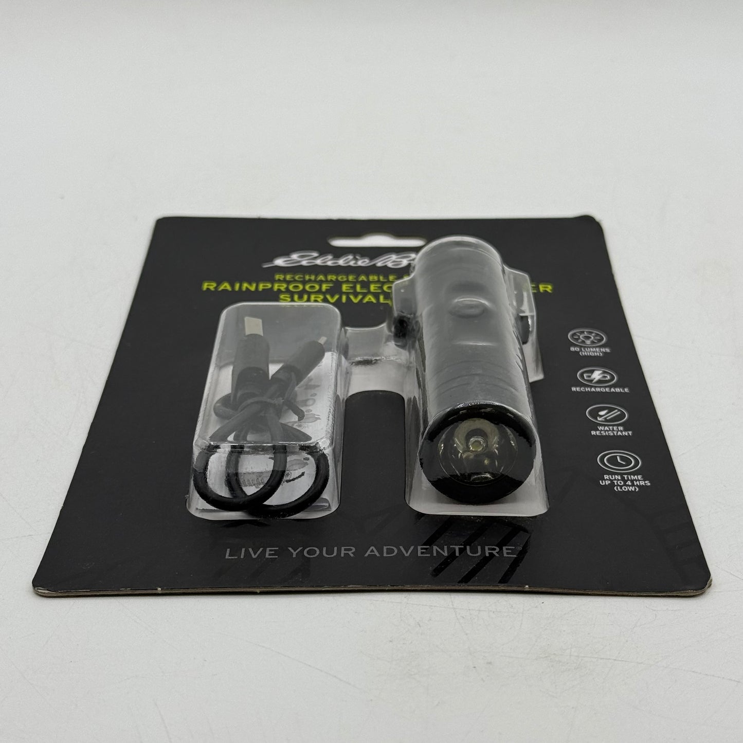 Eddie Bauer Rechargeable 80 Lumen Electric Lighter / Torch