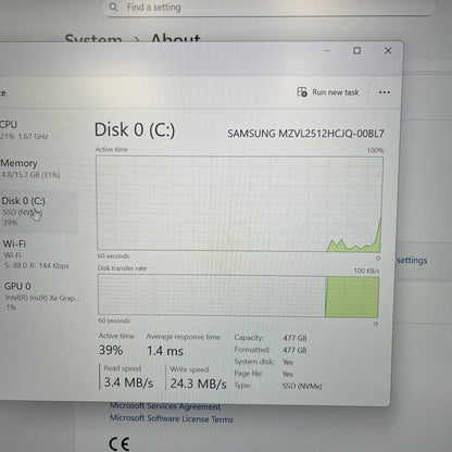 Lenovo ThinkPad X1 Carbon Gen 10 14" i7-1185G7 2.2GHz 16GB RAM 512GB SSD