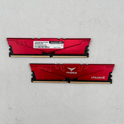 TeamGroup T-Force Vulcan 16GB (2x8GB) RAM DDR4 3600MHz TLZRD48G3600HC18JBK